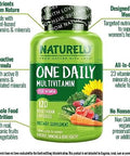 Naturelo One Daily Multivitamin For Women 120 Capsules And Calcium Supplement 120 Vegetarian Capsules Bundle