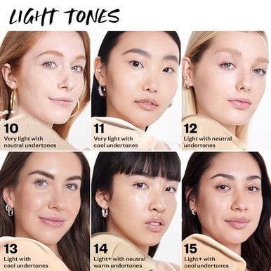 Kosas Bb Burst Tinted Face Gel Cream - Supports Healthy Collagen, Smoothes Skin, Hydrates & Moisturizes - Lightweight Buildable Coverage - Light+ Cool 15, (1 Oz/30 Ml)