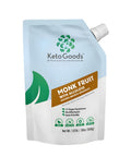 Keto Goods Monk fruit Sweetener with Allulose - Brown Sugar Substitute with 1:1 Sugar Sweetness No Erythritol - Ideal for Baking - Perfect Brown Allulose Granules - Keto Friendly Zero Calorie Sweetener