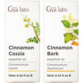 Gya Labs Cinnamon Cassia & Cinnamon Bark Essential Oil Set 034 Fl Oz