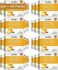Herbion Naturals Cough Drops Honey Lemon Flavor Soothing Dietary Supplement For Adults & Children (6+) 18 Drops No Artificial Flavors Or Colors 48 Pack