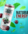 C4 Smart Energy Drink Ã¢â‚¬â€œ Boost Focus and Energy with Zero Sugar, Natural Energy, and Nootropics - 200mg Caffeine - Black Cherry (12oz Pack of 12)