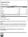 Swanson Organic Spirulina 500 Milligrams 180 Tabs