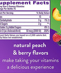 Viactiv Calcium +Vitamin D3 Supplement Soft Chews Caramel 60 Chews Calcium Dietary Supplement and Vitafusion Vitamin D3 Gummy Vitamins for Bone and Immune System Support Peach Blackberry