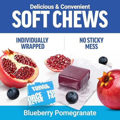 Force Factor Amazing Ashwa Complete Calm Support With Ksm66 Ashwagandha 60 Soft Chews