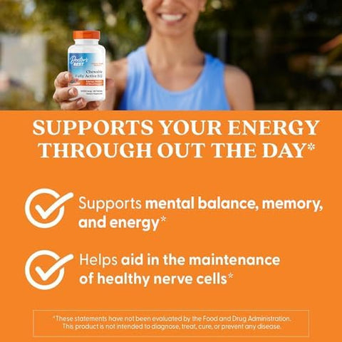 DoctorS Best Chewable Vitamin B12 Methylcobalamin For Men and Women Vitamin B 12 5000 Mcg Vit B12 Supplement Vegan Gluten Non Gmo Fully Active Mixed Berries Flavor 60 Tablets