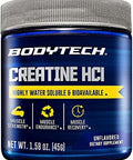 Bodytech Creatine Hcl Powder A Highly Water-Soluble & Bioavailable A Unflavored (1.58 Oz./60 Servings)