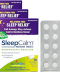 Boiron Sleepcalm Sleep Aid For Deep Relaxing Restful Nighttime Sleep - Melatonin-Free And Non Habit-Forming - Dissolvable Tablets 180 Count