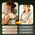 Bitoffun Shoulder And Neck Massager Bionic Heated Massager Neck Massager With Fingers 4D Kneading Massage Simulates A Real Palm Massage For Comfort Relax Muscle Tension