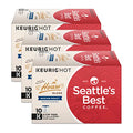 SeattleÃƒÂ¢Ã¢â€šÂ¬Ã¢â€žÂ¢s Best Coffee K-Cup Pods, House Blend Medium Roast, Smooth Roasted Ground Coffee K-Cups for Keurig Brewers, 10 CT K-Cup Pods/Box (Pack of 3 Boxes)