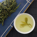 Fullchea - Longjing Tea - Dragonwell Tea - Chinese Green Tea Loose Leaf - Toasty Bean Aromatic - Lung Ching Dragon Well (8.8oz / 250g)
