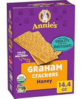 Annie's Organic Honey Graham Crackers, Made With Whole Grain, 14.4 oz
