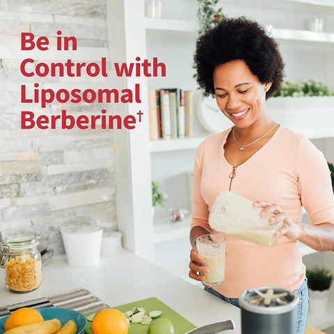 Garden Of Life Liposomal Berberine And Chromium Picolinate For Already Healthy Blood Sugar Glucose Metabolism And Cholesterol With Probiotics For Easy Digestion Non Gmo Gluten Free 30 Servings