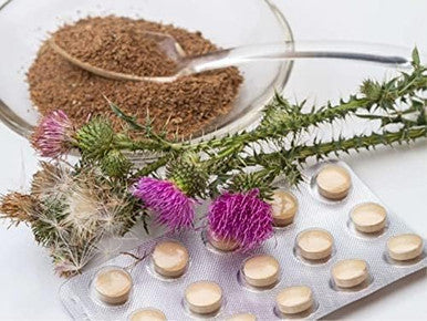 Liphontcta Wildcrafted Milk Thistle Seed Powder 16Oz Pound Raw Silybum Marianum The Bloomin Herb Shoppe Pure Aromatic Potent Liver Bulk