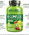 Naturelo Vitamin C Capsules 90 Count Vitamin B Complex 120 Count Bundle