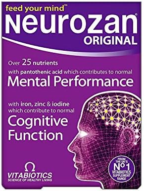 Vitabiotics Neurozan (30 Tablets) X 2 Twin Deal Pack 30Tabs