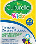 Culturelle Kids Complete Chewable Multivitamin + Probiotic For Kids and Immune Defense Probiotic With Vitamin C