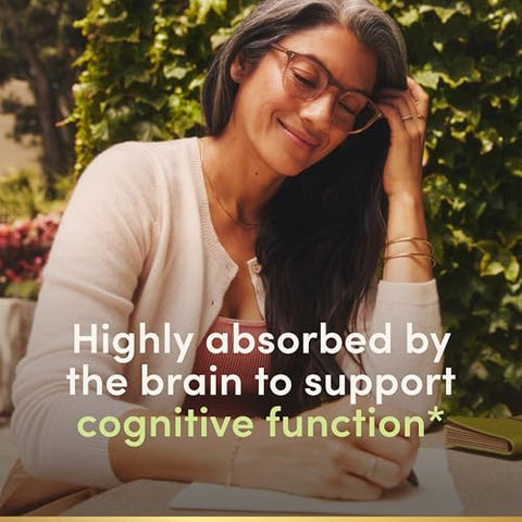 Nature'S Bounty Nature S Bounty Magnesium L-Threonate Advanced Magnesium Supplement With Vitamin C Vitamin D3 And Vitamin B6 Supports Brain Health Energy Nerve & Immune Support Supplement 90 Capsules