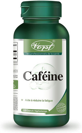 VORST Caffeine 180mg 120 Vegan Capsules | Supplement to Help Reduce Fatigue (1 Bottle)
