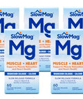 Slow-Mag Slow Mag Magnesium Chloride And Calcium 60 Tablets Each (Value Pack Of 5)