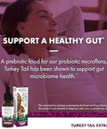 Host Defense Bundle With Lion'S Mane Extract 1 Fl Oz & Turkey Tail Extract 1 Fl Oz Support Brain Health Memory & Focus Support Digestive Health & Immune Response