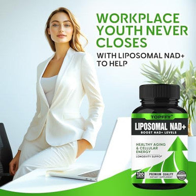 Liposomal Nad+ Supplement 500 Mg, With Tmg 250 Mg, Boost Nad+ High Absorption For Cellular Energy And Age Resist-120 Capsules