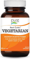 Real-ZymesÃƒâ€šÃ¢â€žÂ¢ Vegetarian Digestive Enzymes Supplement with Probiotics for Better Digestion - Natural Support for Relief of Bloating, Gas, Belching, Diarrhea, Constipation, IBS, etc. - 90 Caps