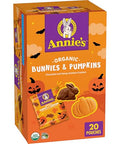 Annie's Halloween Shapes Organic Graham Cracker Snacks, Chocolate and Honey, 20 Pouches, 20 oz