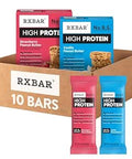 RXBAR High Protein Bars, Gluten Free, Protein Snacks, Variety Pack (10 Bars)