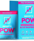 Eboost Pow Natural Pre Workout Powder 20 Servings Berry Melon Fizz Pre Workout Supplement For Performance Joint Mobility Support Energy Focus Men & Women Nongmo Gluten No Creatine