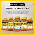 Mason Natural Calcium Magnesium & Zinc, 300-Day Supply, Supports Normal Bone Health & Immune System Booster, 3 Pack