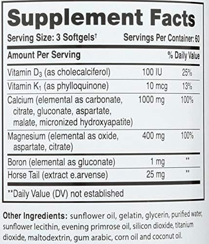 Phytotherapy Rx Calcium Liquid Softgel 180 per Pack 1 Each.