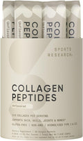 Sports Research Collagen Peptides - Hydrolyzed Type 1 & 3 Collagen Powder Protein Supplement For Healthy Skin Nails & Joints - Easy Mixing Vital Nutrients & Proteins Collagen For Women & Men