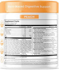 Terra Kai Organics JaoCe Belly Bliss Peachy Greens 30 Servings Probiotics + Greens Bloating Support With Plantbased Digestive Enzymes Dietary Supplement Powder By Terra Kai Organics