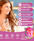 OMOGS Womens Probiotic 120 Billion CFUs 18 Strains with 3 Prebiotics and Cranberry Extract Help for Immune Booster Digestive Health Gut Health and Vaginal Health