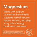Now Supplements Magnesium Citrate 200 Mg Enzyme Function Nervous System Support 250 Count (Pack Of 1)