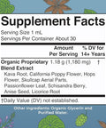 Maryruth'S Kava Root Liquid Extract For Calm & Relaxation Nervine & Adaptogenic Herbal Blend Usda Organic Sugar Free Gluten Free Vegan Non-Gmo Ages 14 1 Oz 30 Day Supply