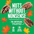 Emerald Maple Bourbon Pecans (1-Pack) | 5oz Resealable Bag | Kosher Dairy Certified, Non-GMO, Contains No Artificial Preservatives, Flavors or Synthetic Colors