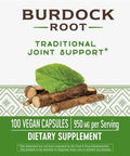 Nature'S Way Burdock Root 475 Mg Per Capsule,100 Count (Pack Of 2)