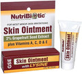Nutribiotic â€“ Skin Ointment .5 Fl Oz With Gse Lysine Beeswax Ecea Goldenseal Vitamin E & More For Minor Skin Irritations & To Support Healthy Tissue Made Without Gluten & Gmos