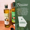 100% Pure Avocado Oil in Glass Bottle, Allergen-Free and Non-GMO, Premium Cold-Pressed Cooking Oil for SautÃƒÂ©ing, Baking, Grilling, and Salad Dressings, 8.45 fl oz