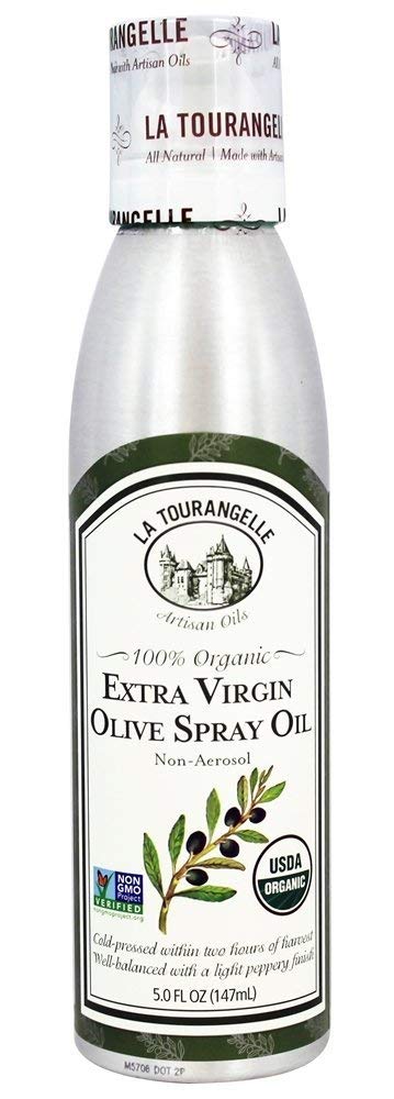 La Tourangelle, Avocado Oil Spray, All-Natural Handcrafted from Premium Avocados, Great for Cooking, Butter Substitute, and Skin and Hair Care, Spray Cooking and Grilling Oil, 13 fl oz