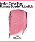 Revlon Colorstay Ultimate Suede Lipstick Longwear Soft Ultra-Hydrating High-Impact Lip Color Formulated With Vitamin E Silhouette (001) 0.09 Oz