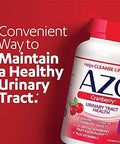Azo Cranberry Urinary Tract Health Supplement Softgels & Gummies 1 Softgel/Gummy = 1 Glass Cranberry Juice Sugar Nongmo 100 Softgels & 72 Gummies