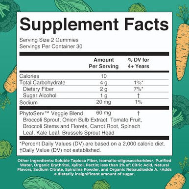 Maryruth's Super Greens 60 Count 2G