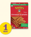 Annie's Organic Cinnamon Graham Cracker Bricks Graham Bricks 14.4 oz