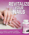Bronson Hair Skin and Nails with Biotin Extra Strength Vitamin Supplement for Women 100 Capsules