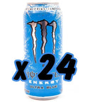 Monster Energy Drink, Ultra Blue, 16-Ounce Cans (Pack of 24)