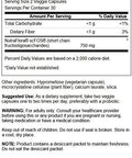 Swanson Nutraflora 375 Milligrams 60 Veg Capsules (4 Pack)