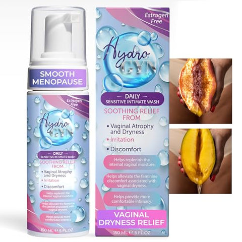 Terramed Just Think Comfort Feminine Wash Ph Balance For Women Feminine Care Unscented Vaginal Cleanser For Ph Balance & Vaginal Dryness Relief Gentle Intimate Care For Sensitive Skin Advanced Hydration Feminine Wash